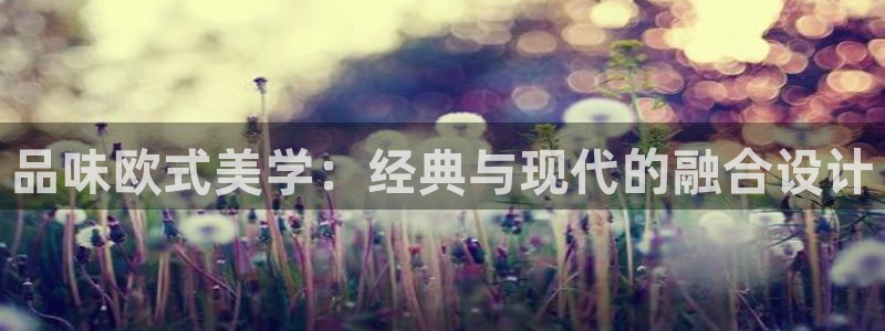 在龙八国际：品味欧式美学：经典与现代的融合设计